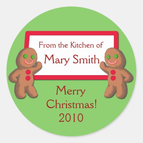 From the Kitchen of Holiday Gifting Labels