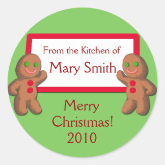 From the Kitchen of ...Holiday Gifting Labels