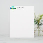 From the Kitchen of Retro Blues Custom Letterhead (Standing Front)