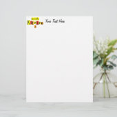 From the Kitchen of Retro Custom Letterhead (Standing Front)