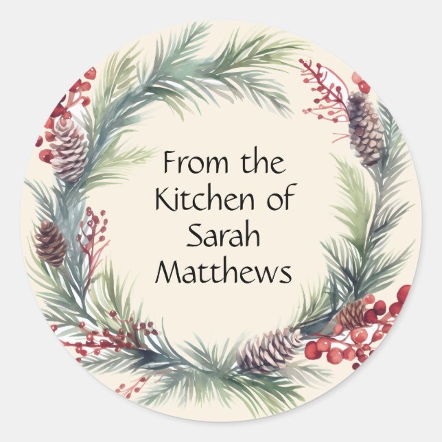 From the kitchen of stickers (Front)