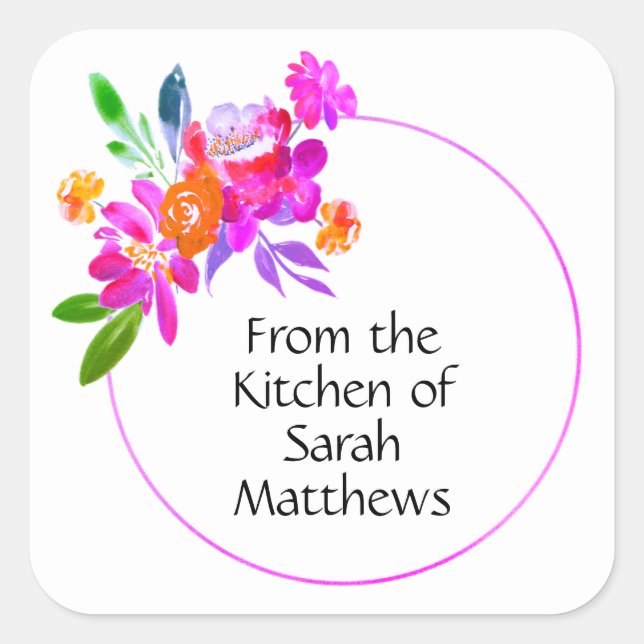 From the kitchen of stickers (Front)