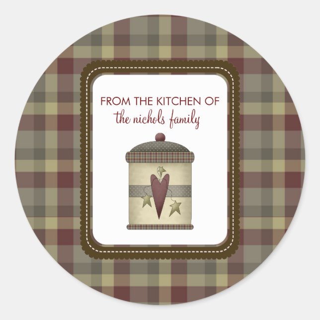 From The Kitchen Of Stickers (Front)