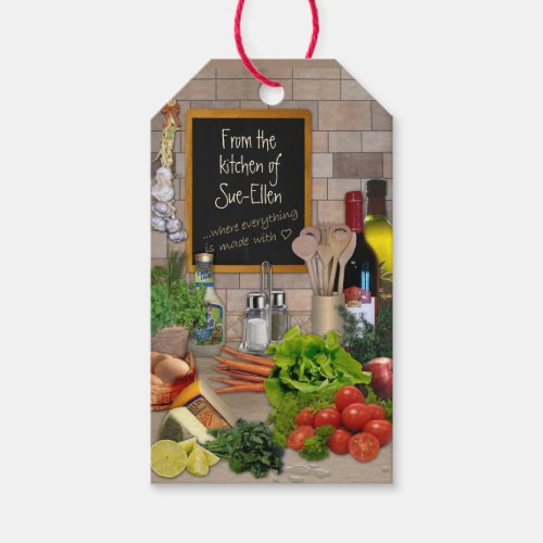 From the Kitchen of your name Gift Tags