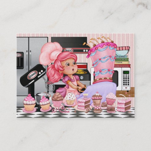 Customizable From the Kitchen - SRF Business Card Template