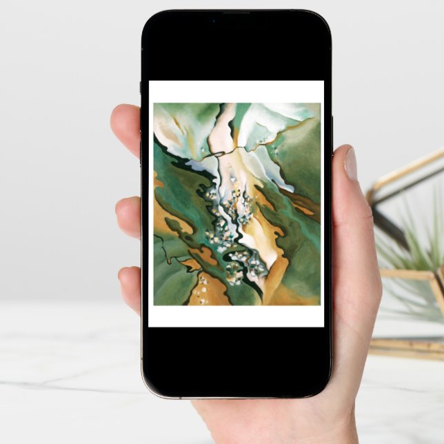 From the Lake, No. 3,  by Georgia O'Keeffe,  Card (Front Digital)