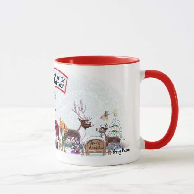 From The Land Of Flying Reindeer Mug (Right)