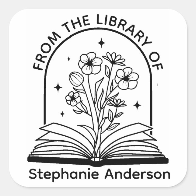 From the Library of Bookplate (Front)