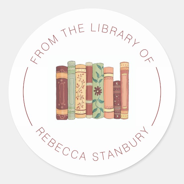 From the Library of Bookplate (Front)
