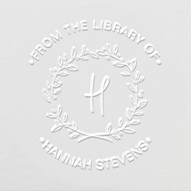 From The Library Of Botanical Embosser (Design)