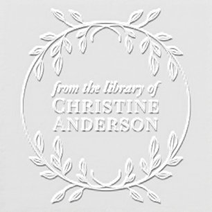 From The Library Of Branch Greenery  Embosser