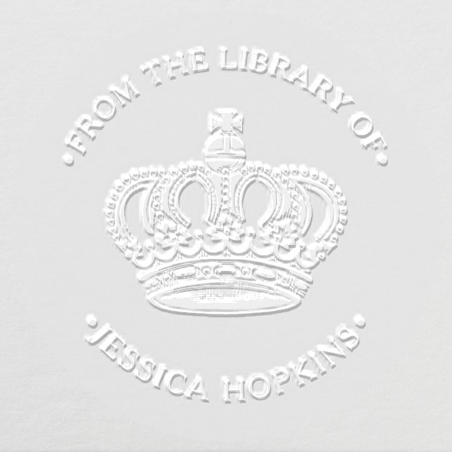 From The Library Of Crown Embosser (Design)