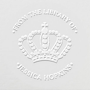 From The Library Of Crown Embosser