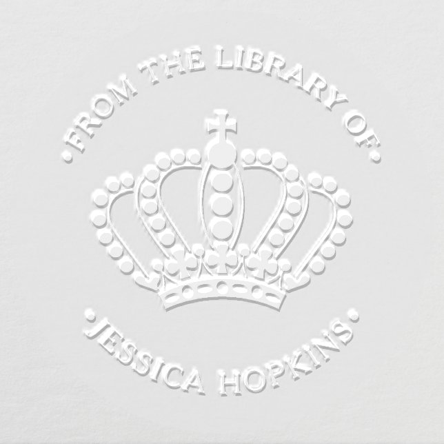 From The Library Of Crown Embosser (Design)