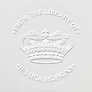 From The Library Of Crown Embosser