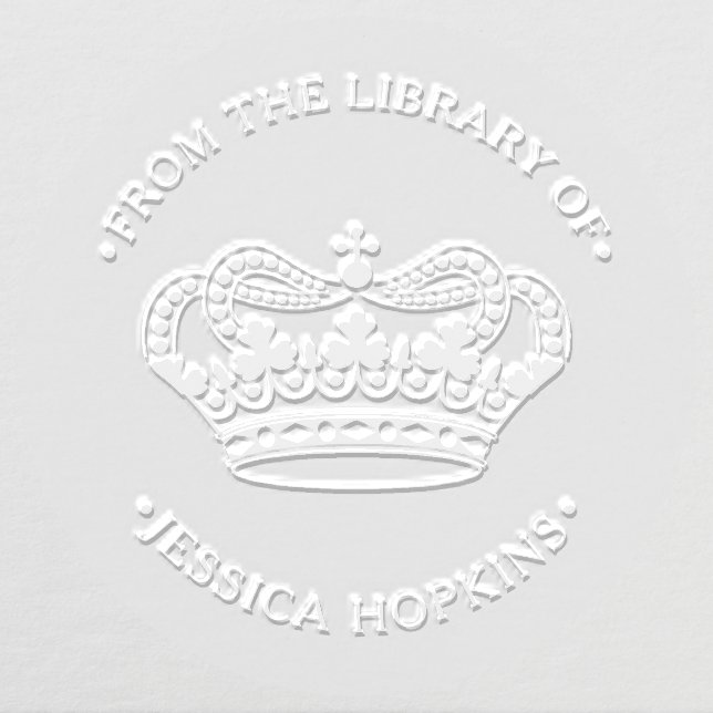 From The Library Of Crown Embosser (Design)