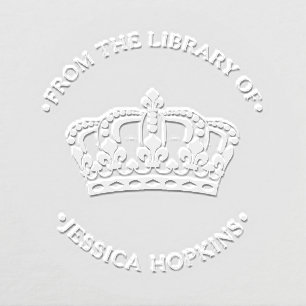 From The Library Of Crown Embosser