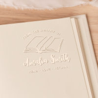 From The Library Of | Cute Heart Bookplate