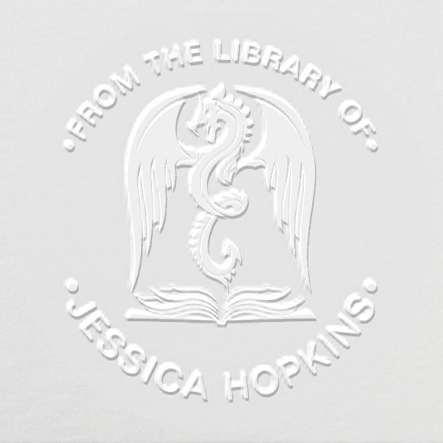 From The Library of Dragon Embosser (Design)