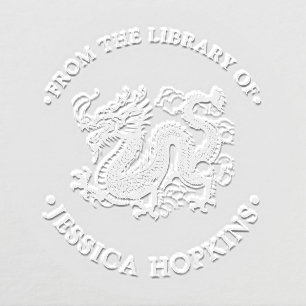 From The Library Of Dragon Embosser