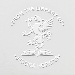 From The Library of Dragon Embosser