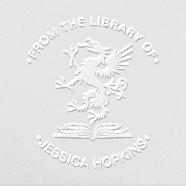 From The Library of Dragon Embosser (Design)