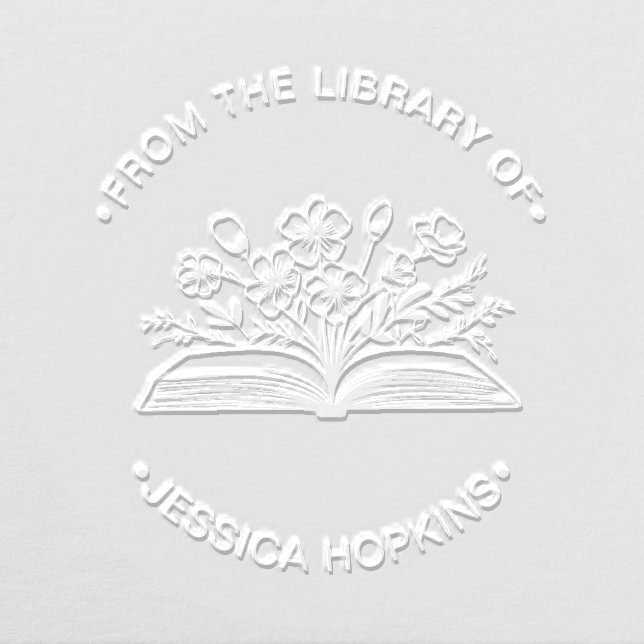 From The Library Of Floral Embosser (Design)