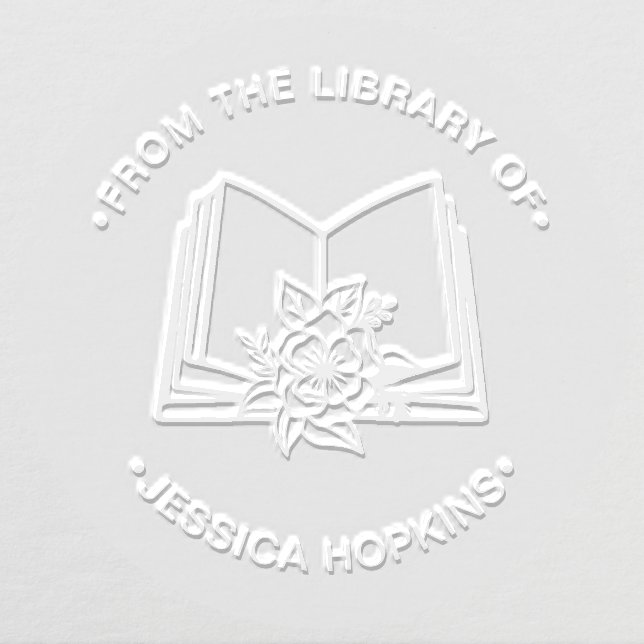 From The Library Of Floral Embosser (Design)