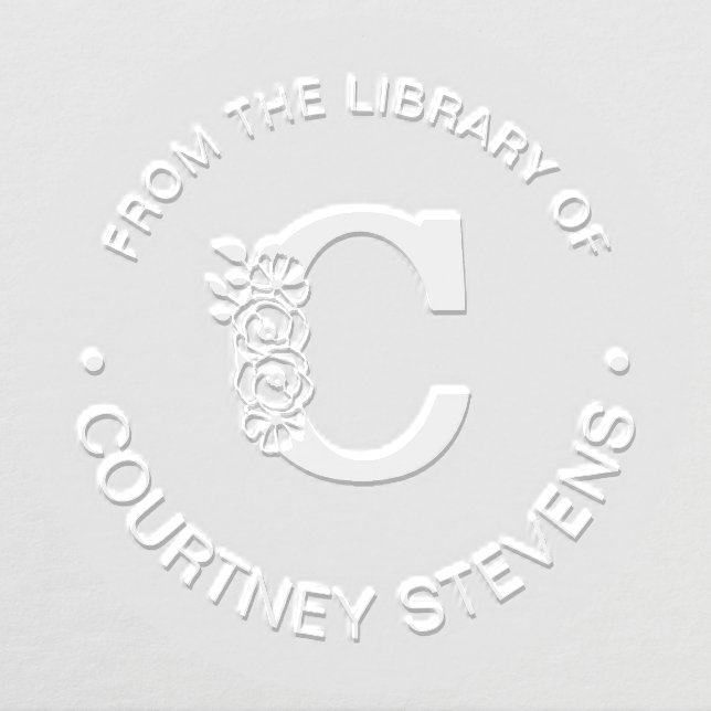 From The Library Of Initial C Embosser (Design)