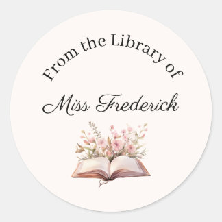 From the Library of Labels, Teacher Stickers