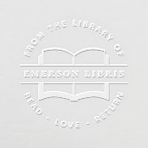From the Library of Personalized Book Embosser