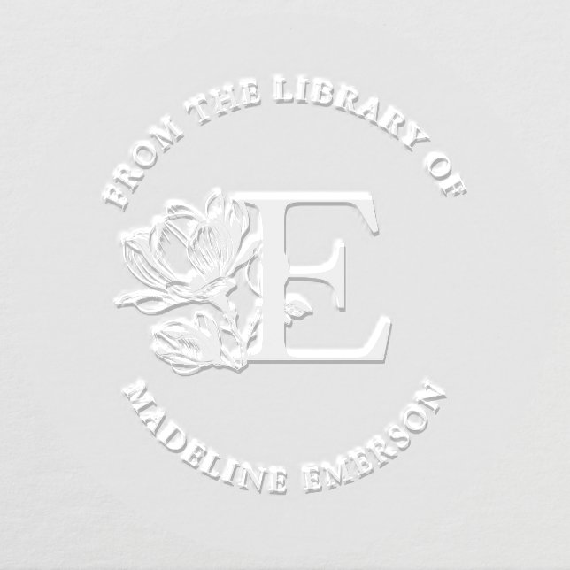 From the library of Monogram Magnolia Embosser (Design)