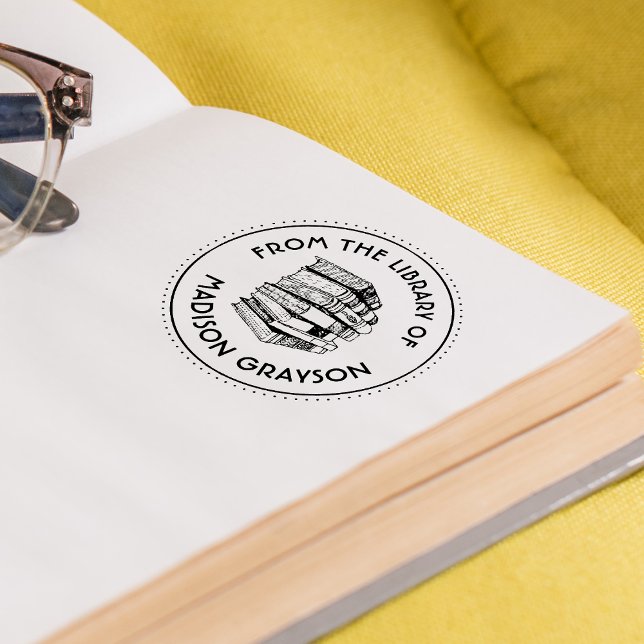 From The Library Of Personalized Self-inking Stamp (From The Library Of Personalized Self-inking Stamp)