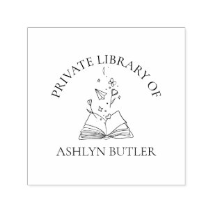 From the Library Of Rubber Stamp