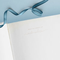 From The Library Of Trendy Script Name