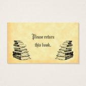 From the Library of Vintage Books Bookplate (Back)