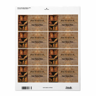 From the Library of (your name) Label