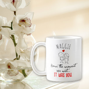 From the moment that we met..., Valentine´s Day Coffee Mug
