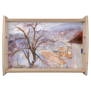 From the outskirts of Paris, Hugo Simberg Serving Tray