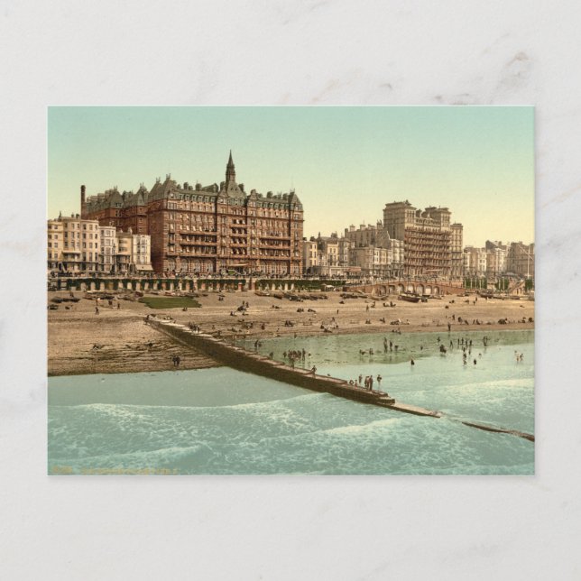 From the Pier II, Brighton, England Postcard (Front)