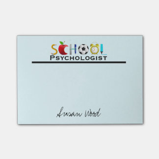 From the School Psychologist Custom Post-it Notes