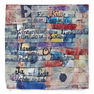 From the Song of Songs, Klee Bandana