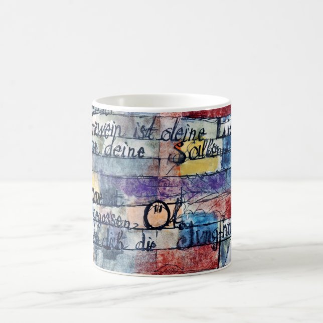 From the Song of Songs, Klee Coffee Mug (Center)