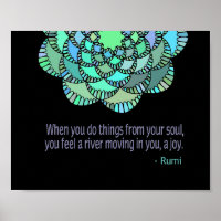 From the Soul Rumi Quote