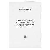 'From the Source' Cards (Back)
