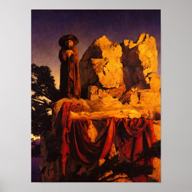 From the Story of Snow White, 1912 by Parrish Poster (Front)