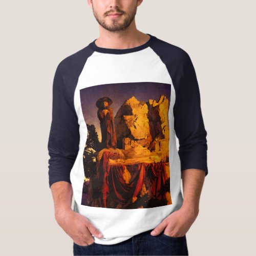From the Story of Snow White 1912 by Parrish T_Shirt