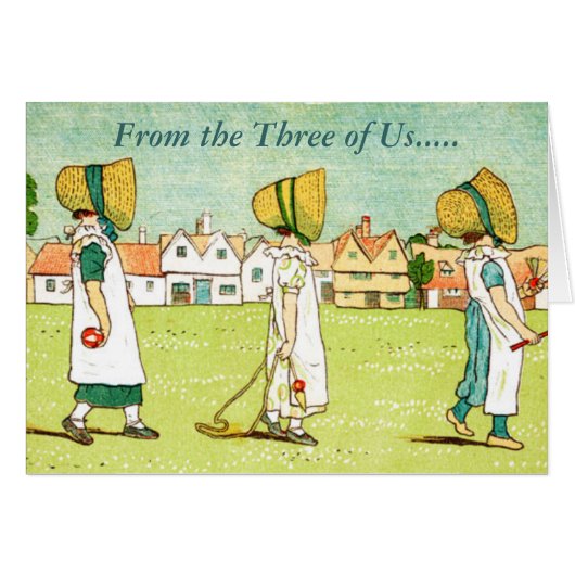 From the Three of Us Cards (Front Horizontal)