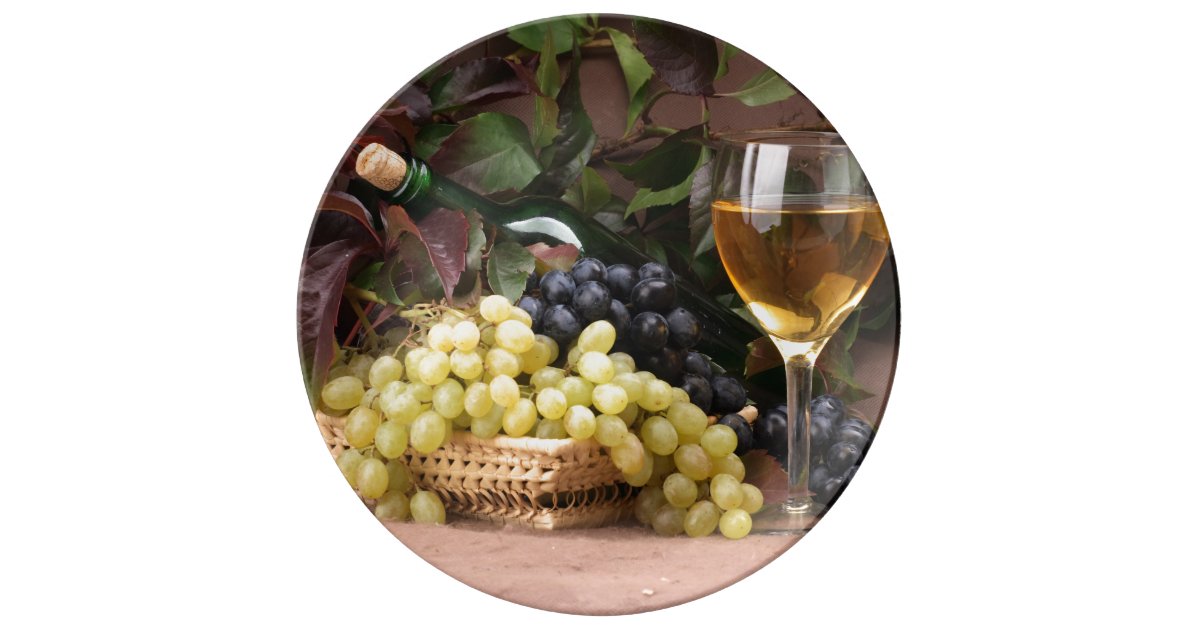 From The Vineyard Custom Decorative Plate Zazzle Com