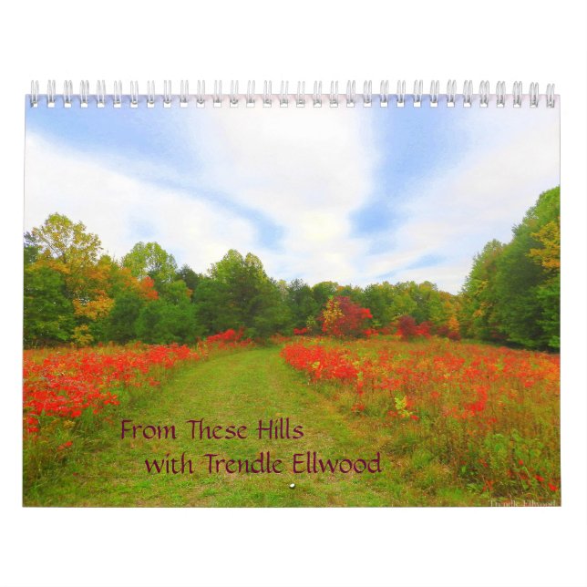 From These Hills Calandar Calendar (Cover)